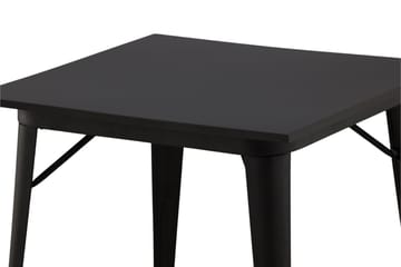 Tempe Matbord 80 cm - Sort - Møbler - Bord - Spisebord & kjøkkenbord