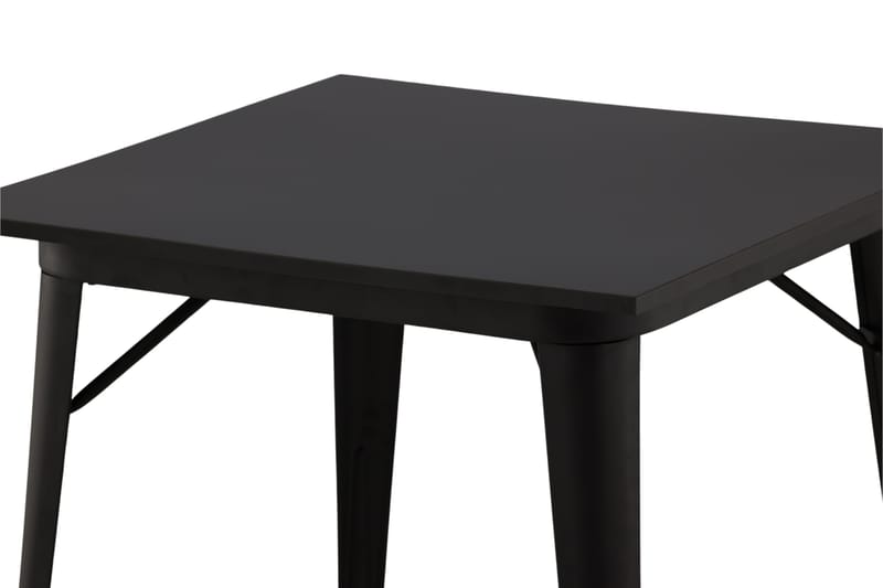 Tempe Matbord 80 cm - Sort - Møbler - Bord - Spisebord & kjøkkenbord