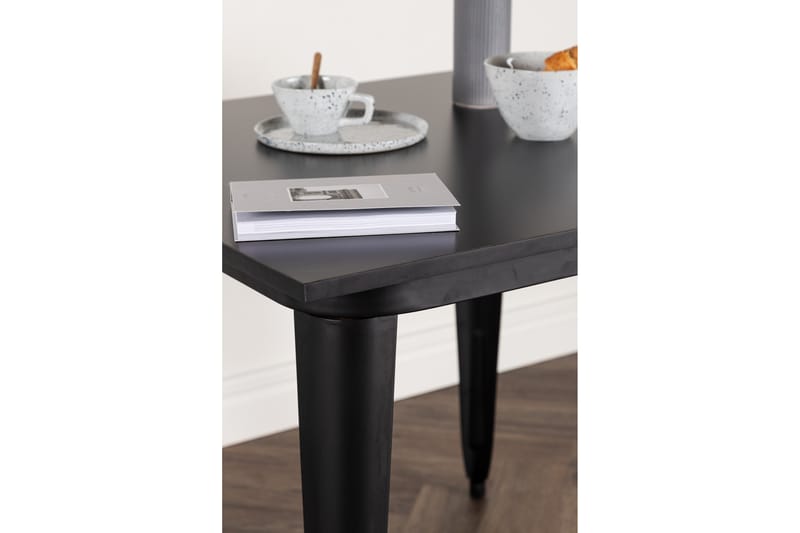 Tempe Matbord 80 cm - Sort - Møbler - Bord - Spisebord & kjøkkenbord
