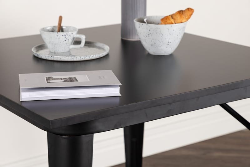 Tempe Matbord 80 cm - Sort - Møbler - Bord - Spisebord & kjøkkenbord