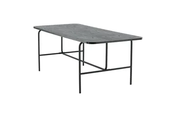 Uno Spisebord 200 cm - Sort - Møbler - Bord - Spisebord & kjøkkenbord