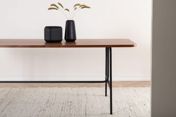 Uno Spisebord 200 cm - Valnødsbrun/Sort - Møbler - Bord - Spisebord & kjøkkenbord