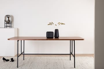 Uno Spisebord 200 cm - Valnødsbrun/Sort - Møbler - Bord - Spisebord & kjøkkenbord
