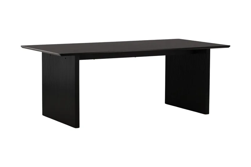 Vail Spisebord 200 cm - Sort - Møbler - Bord - Spisebord & kjøkkenbord