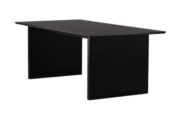 Vail Stort Rektangulært Spisebord 230 cm i Tre - Sort - Møbler - Bord - Spisebord & kjøkkenbord