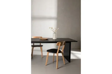 Vail Stort Rektangulært Spisebord 230 cm i Tre - Sort - Møbler - Bord - Spisebord & kjøkkenbord