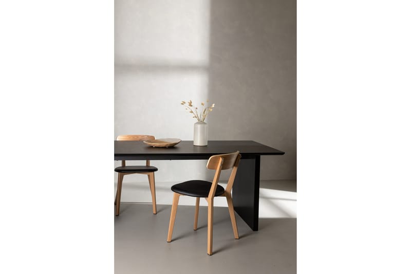 Vail Stort Rektangulært Spisebord 230 cm i Tre - Svart - Møbler - Bord - Spisebord & kjøkkenbord