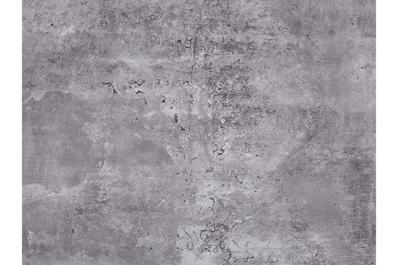Verd Rektangulært Spisebord 160 cm i Tre og Metall med Betongutseende - Grå - Møbler - Bord - Spisebord & kjøkkenbord