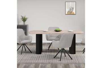 Spisebord Loft24 Bessonville avlangt spisebord 160x90 cm - Møbler - Bord - Spisebord & kjøkkenbord