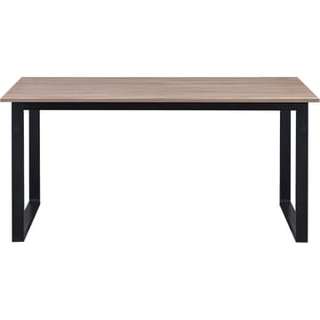 Spisebord Loft24 Luton Eik/svart 160 x 90 cm - Eik og svart - Møbler - Bord - Spisebord & kjøkkenbord