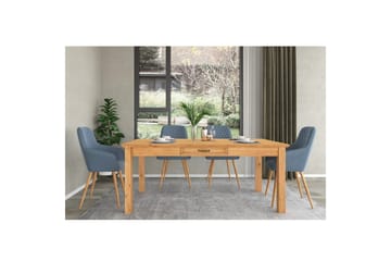 Spisebord Loft24 Spisebord Loft24 Selma Brun 0 - Møbler - Bord - Spisebord & kjøkkenbord