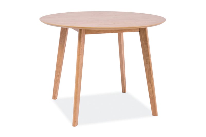 Spisebord Louesme 90 cm Rundt - Natur - Spisebord & kjøkkenbord