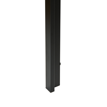 Spisebord Mann 120 cm - Lysebrun, svart - Møbler - Bord - Spisebord & kjøkkenbord