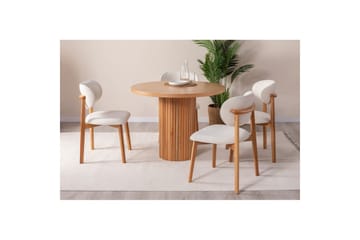 Spisebord Masazumi Bøk - Brun - Møbler - Bord - Spisebord & kjøkkenbord