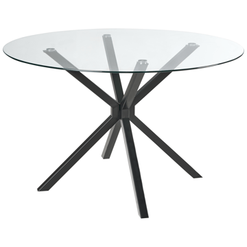 Spisebord Meston 120 cm - Svart - Møbler - Bord - Spisebord & kjøkkenbord