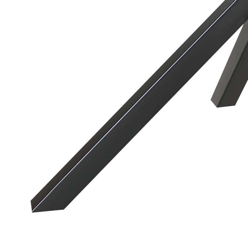 Spisebord Meston 120 cm - Svart - Møbler - Bord - Spisebord & kjøkkenbord