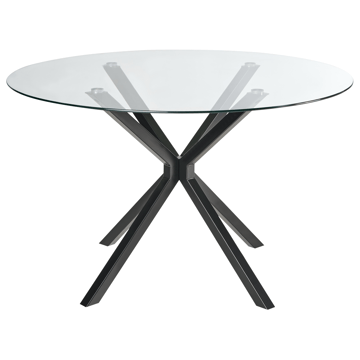 Spisebord Meston 120 cm - Svart - Møbler - Bord - Spisebord & kjøkkenbord