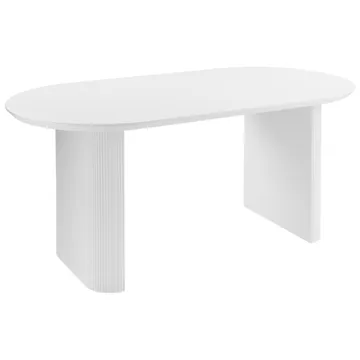 Spisebord Moberly 180 cm - Hvit - Møbler - Bord - Spisebord & kjøkkenbord