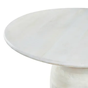 Spisebord Murtle 110 cm - Hvit - Møbler - Bord - Spisebord & kjøkkenbord