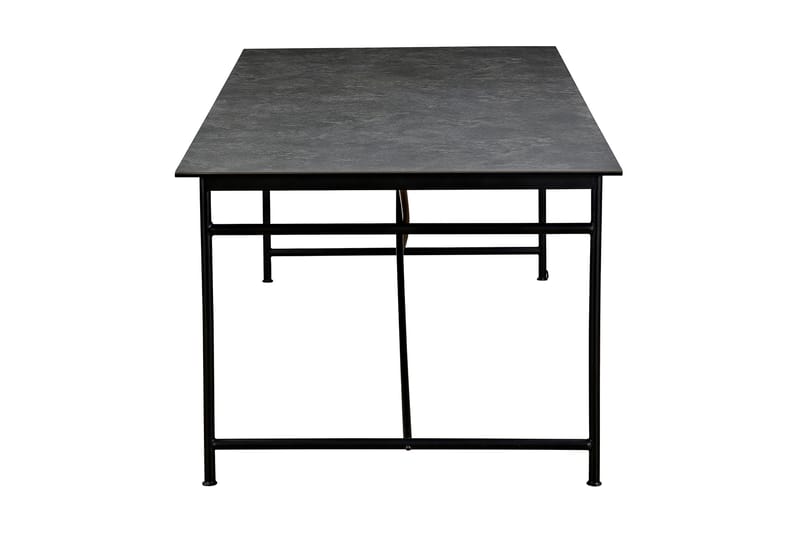Spisebord Narses 200 cm - Svart|Grå - Spisebord & kjøkkenbord