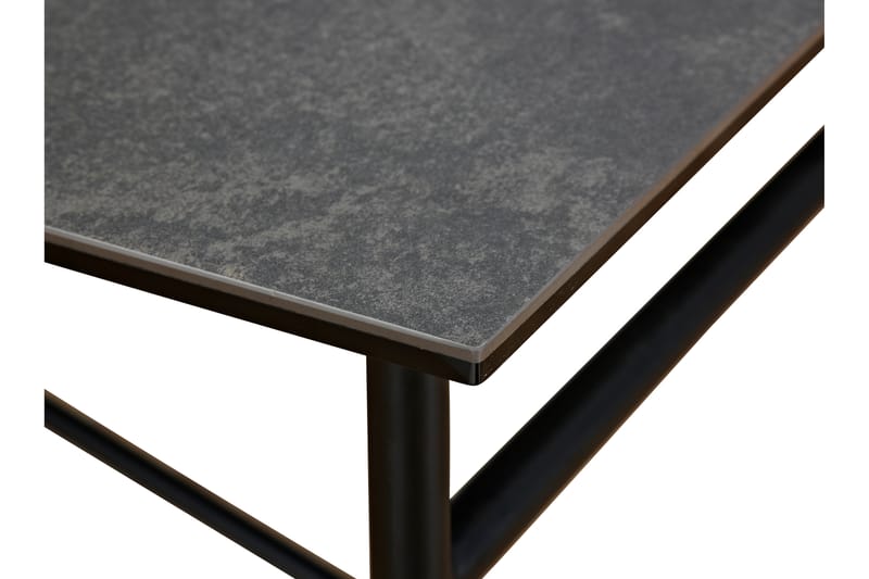 Spisebord Narses 200 cm - Svart|Grå - Spisebord & kjøkkenbord