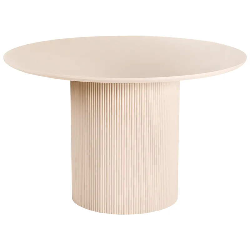 Spisebord Newell 120 cm, Lys beige