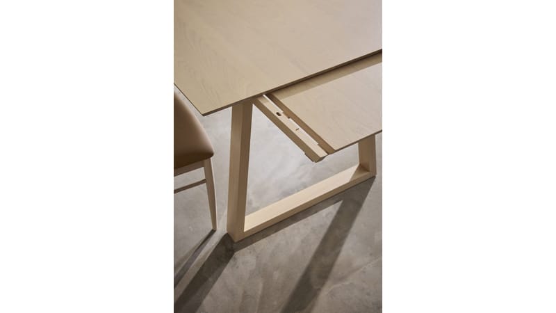 Spisebord Norvik 220+50+50 cm - Hvitpigmentert Eik - Møbler - Bord - Spisebord & kjøkkenbord