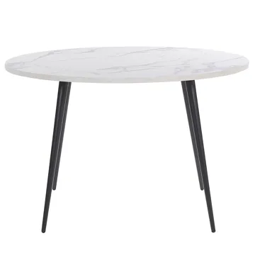 Spisebord Odeon 120 cm - Hvit - Møbler - Bord - Spisebord & kjøkkenbord
