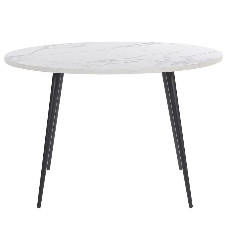 Spisebord Odeon 120 cm, Hvit