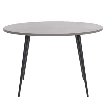 Spisebord Odeon 120 cm - Lysegrå - Møbler - Bord - Spisebord & kjøkkenbord