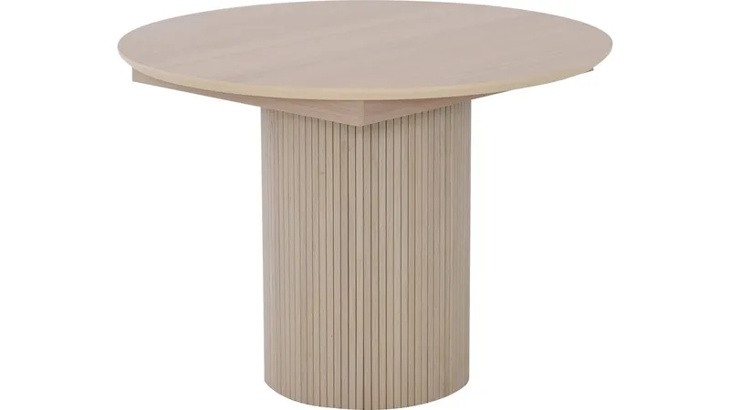 Spisebord Odmark 105 cm, Hvitpigmentert Eik