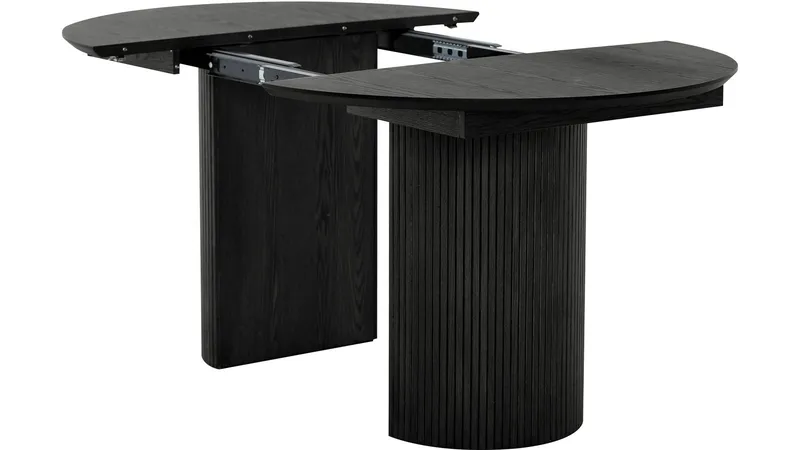 Spisebord Odmark 105 cm - Svartlakkert Ask - Møbler - Bord - Sammenleggbart bord