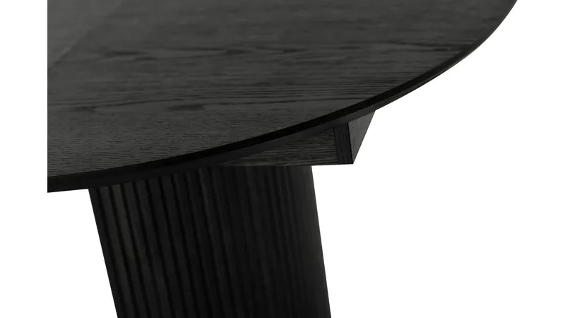 Spisebord Odmark 105 cm - Svartlakkert Ask - Møbler - Bord - Sammenleggbart bord