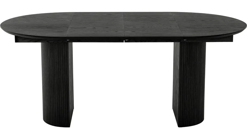Spisebord Odmark 105 cm - Svartlakkert Ask - Møbler - Bord - Sammenleggbart bord