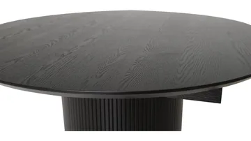 Spisebord Odmark 120 cm - Svartlakkert ask - Møbler - Bord - Sammenleggbart bord