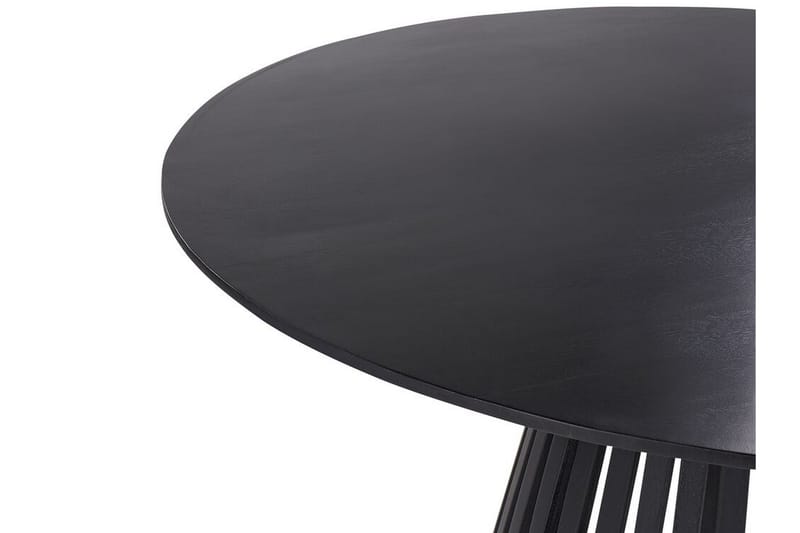 Spisebord Ortelle 120 cm Rundt - Svart - Møbler - Bord - Spisebord & kjøkkenbord