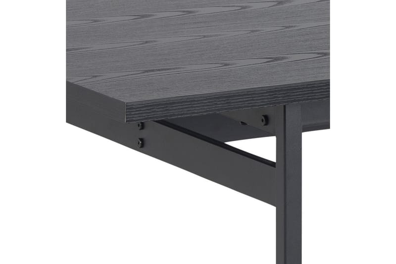 Spisebord Ricketts 200x90 cm - Sort - Spisebord & kjøkkenbord