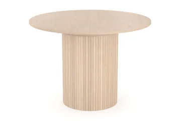 Spisebord Rundt Kopparbo 106 cm - Hvitlasert Eik / Tre - Møbler - Bord - Spisebord & kjøkkenbord