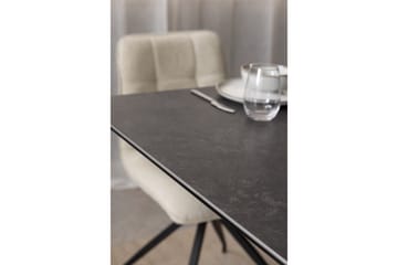 Spisebord Salupa 210x90 cm - Sort - Møbler - Bord - Spisebord & kjøkkenbord