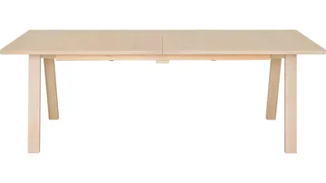 Spisebord Sälvik 220x100 cm - Hvitpigmentert - Møbler - Bord - Spisebord & kjøkkenbord