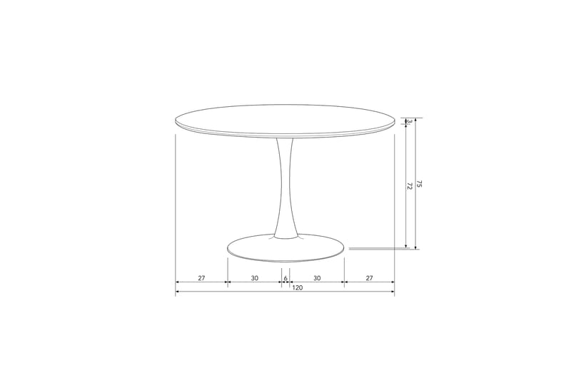 Spisebord Sammy - Møbler - Bord - Spisebord & kjøkkenbord
