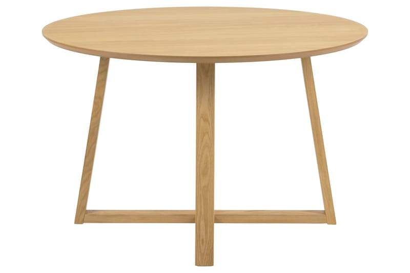 Spisebord Saneha 120 cm Rundt - Natur - Spisebord & kjøkkenbord