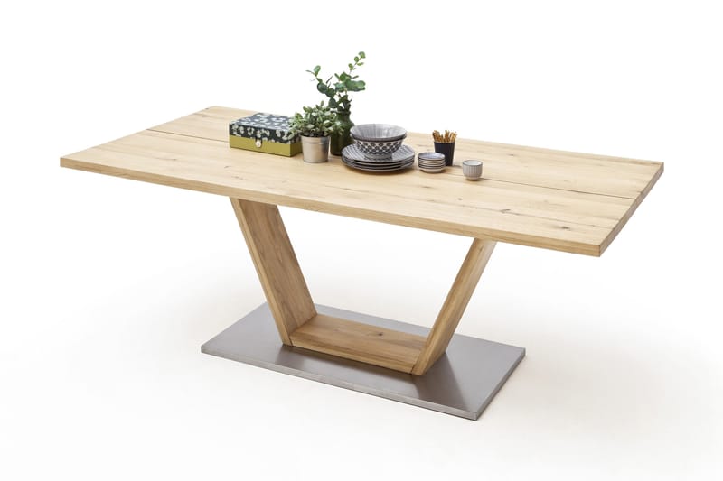 Spisebord Santu 200 cm - Tre|Natur - Spisebord & kjøkkenbord