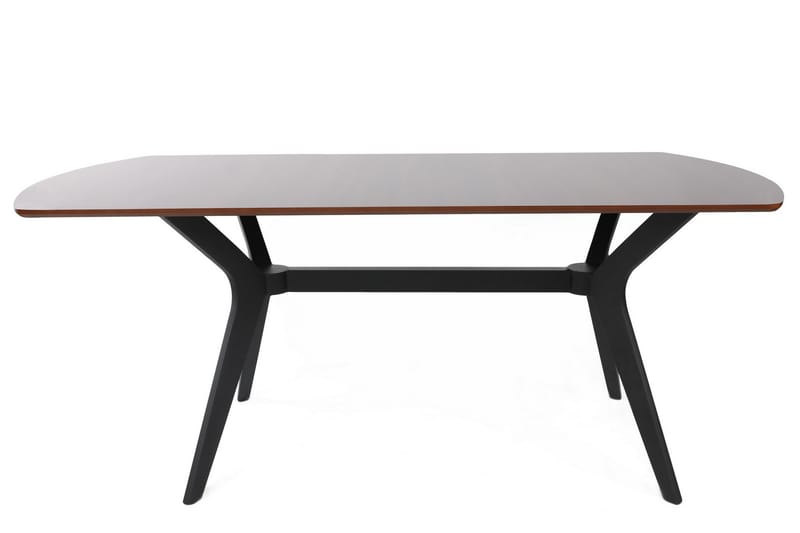 Spisebord Shauma 180 cm - Brun/Svart - Spisebord & kjøkkenbord