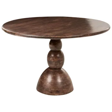 Spisebord Silvon 120 cm - Mørkebrun - Møbler - Bord - Spisebord & kjøkkenbord