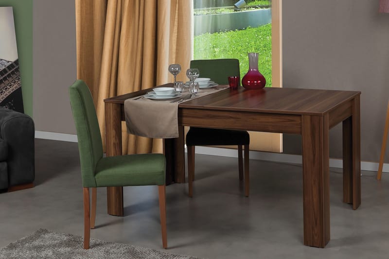 Spisebord Skoglund Forlengningsbart - Brun/Eik - Spisebord & kjøkkenbord