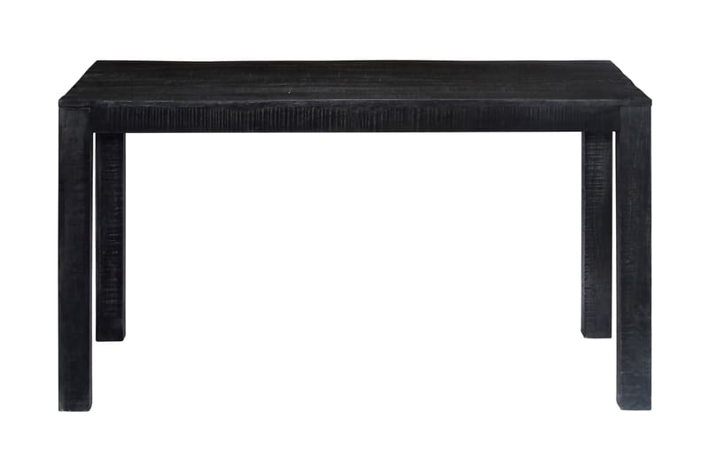 Spisebord svart 118x60x76 cm heltre mango - Svart - Spisebord & kjøkkenbord