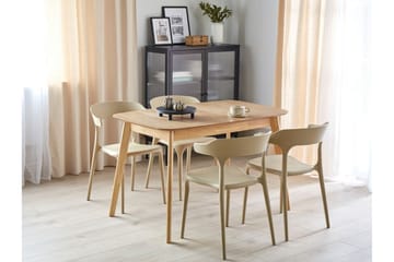Spisebord Taber Forlengbart 120-150x75 cm - Lysebrun - Møbler - Bord - Spisebord & kjøkkenbord