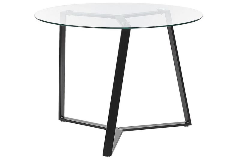 Spisebord Triggiano 100 cm - Svart - Møbler - Bord - Spisebord & kjøkkenbord