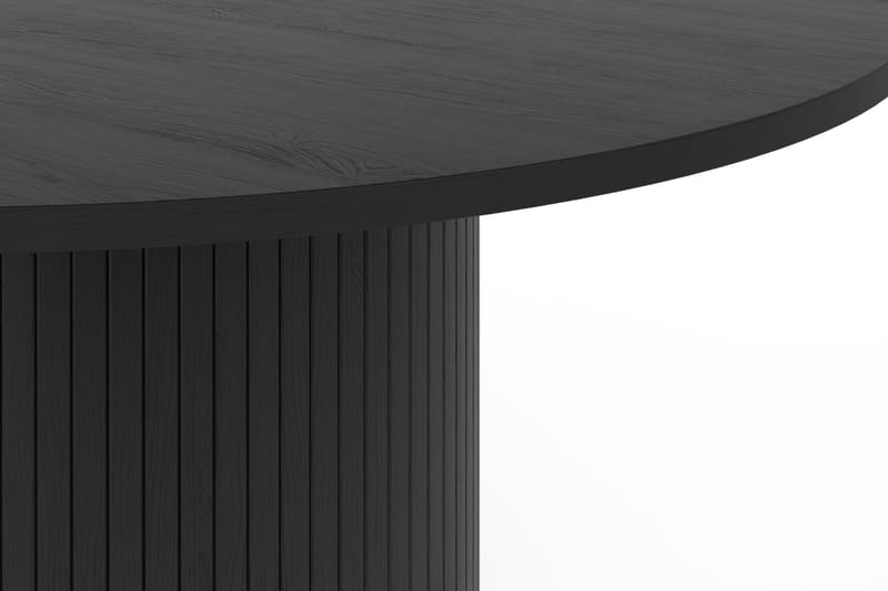 Spisebord Uppveda 106 cm - Svart tre - Spisebord & kjøkkenbord